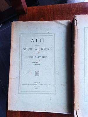 Atti della società ligure di storia patria