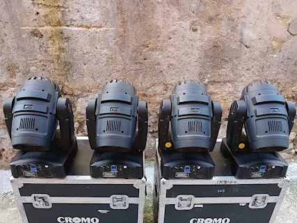 Prolights cromo beam e Showtec Indigo MK2