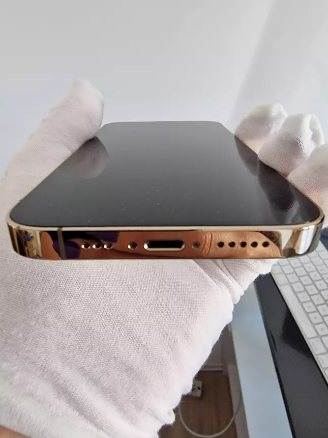 Foto 2Apple iphone 13 pro 256 gold batteria 84%, come nuovo