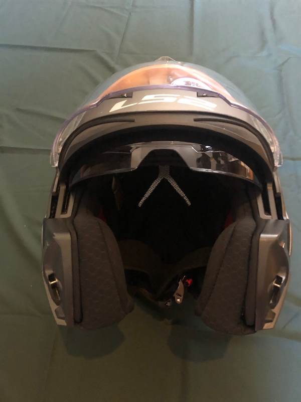 Casco Modulare LS2 FF900 Valiant II nbsp;- Solid Titanium Grey - Foto 5