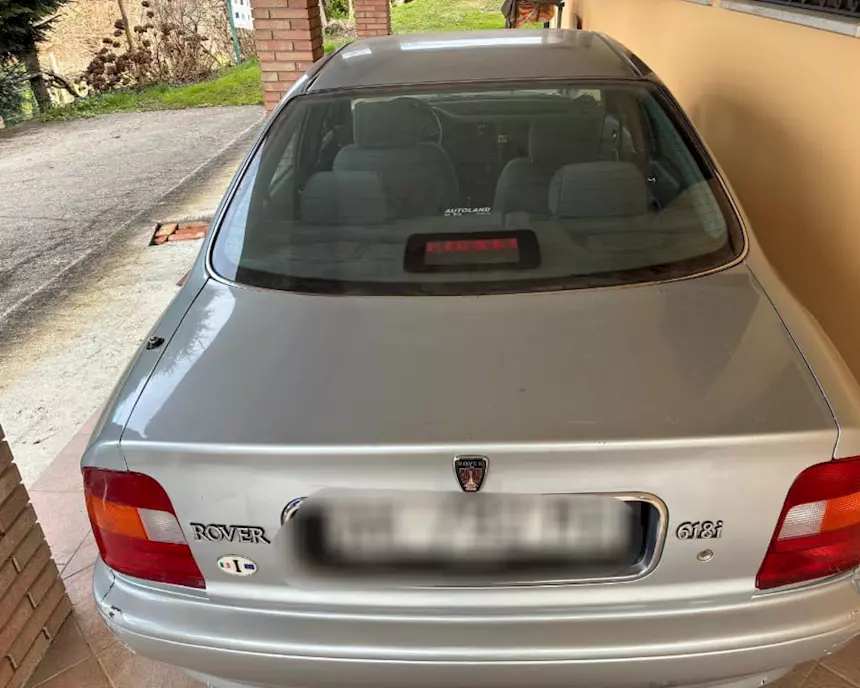 Rover 618i d'epoca Anno 1996 Km 251526 Berlina, colore grigio argento - Foto 2