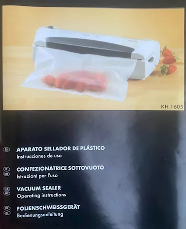 Confezionatrice sottovuoto 150 W - Foto 5