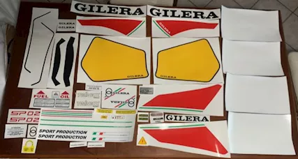 Gilera sp 02 kit adesivi nuovi - Anteprima 1