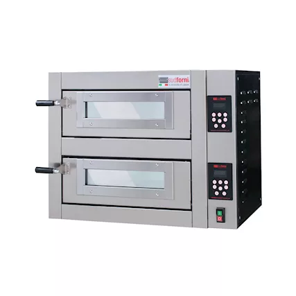 Forno pizza elettrico 6+6 - 2 camere nuovo