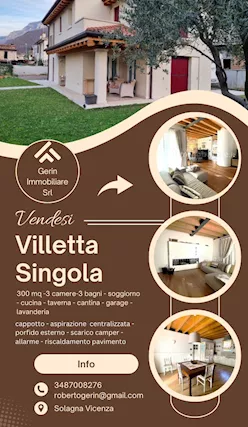 Villetta a Solagna Vicenza
