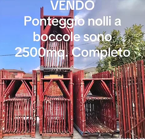 Ponteggio condor 2000 mq.