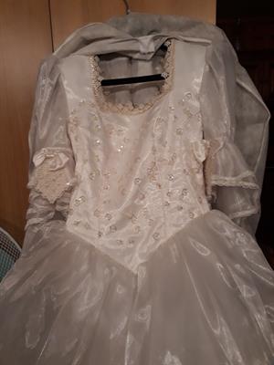 Abito da sposa in organza