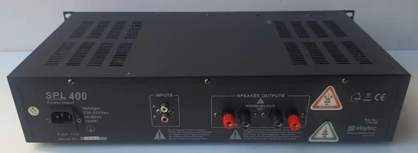 Foto 4 Amplificatore finale SPL400 (Skytec)
