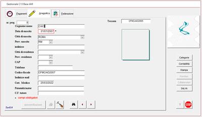 Software gestionale centri sportivi
