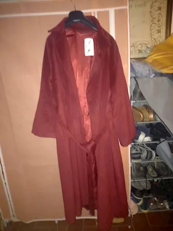 Cappotto donna, colore rosso - Anteprima 3