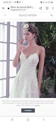 Abito da sposa, taglia 44 - Foto 5