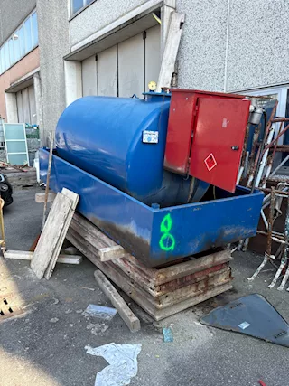 Cisterna gasolio Biondi e Grassi matr. 2092