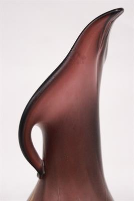 Vaso a forma di calla in vetro viola - Foto 5