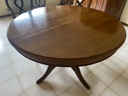 Tavolo rotondo allungabile