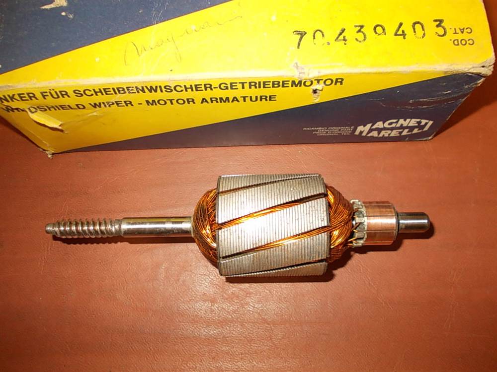 Indotto motorino motorino tergicristalli Fiat 124 1600 USA