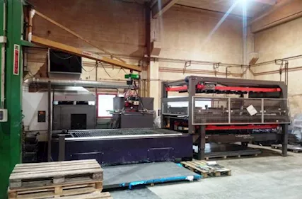 Taglio laser marca Bystronic Bylaser 6000