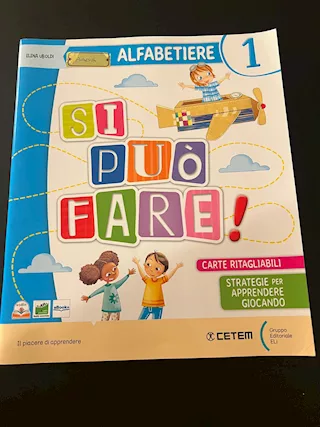 Libro scolastico alfabetiere