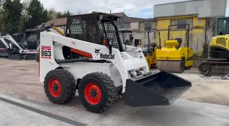 Minipala Bobcat 863hf Anno 2000 Ore 2198, modello 863 HF - Foto 2