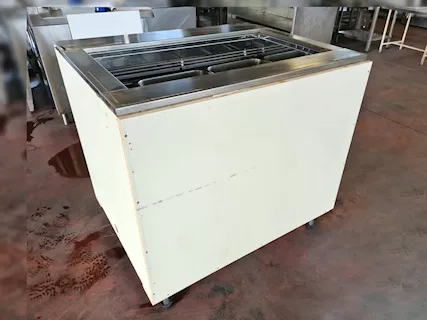 Vetrina per gelati usata con motore remoto