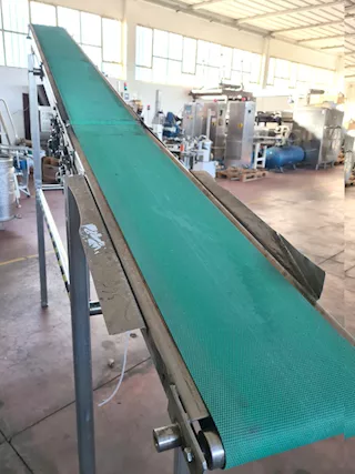 Nastro inclinato per produzione usato, marca Bonfiglioli, mod. BN71B4 - Foto 2