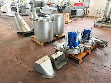Impianto ciclonico usato per industria alimentare