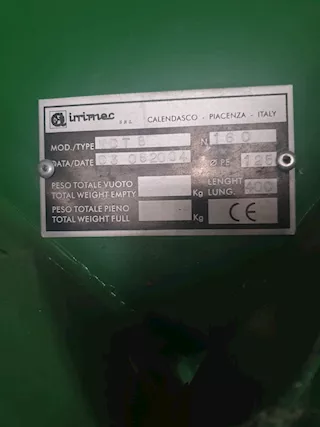 ROTOLONE IRRIGATORE IRRIMEC 125/400, mod. MDT8 - Foto 3
