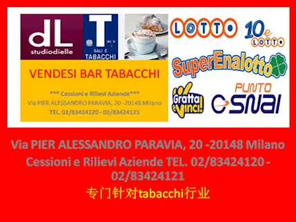 Bar Tabacchi zona Corso Lodi