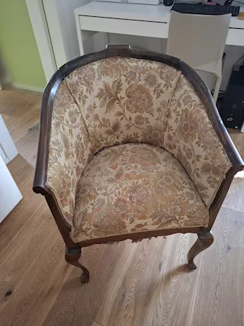 2 poltroncine ed 1 sedia Luigi XV