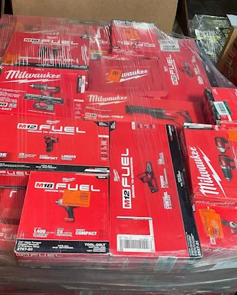 90 utensili Milwaukee nuovi con garanzia 1300