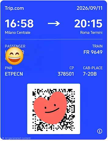 Milano Centrale Roma Termini