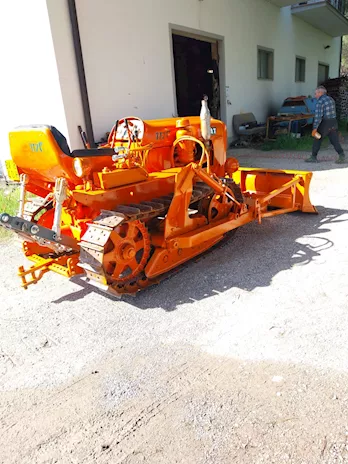 Ruspa Marca Fiat 312c largo 135 cm-lama 200 cm-pattini 31 cm - Foto 2