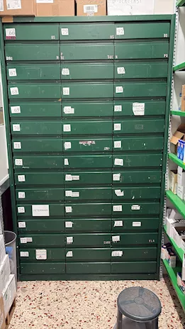 Cassettiera farmacia 1454