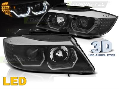 Fari Anteriori BMW Serie 3 E90 E91 05-08 Angel Eyes