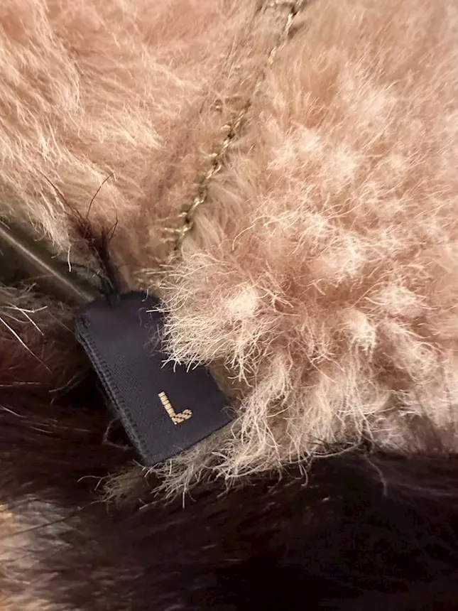 Foto 6Giacca in pelle Roberto Cavalli con collo in volpe, taglia l