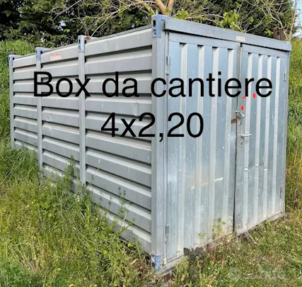 Box X cantiere