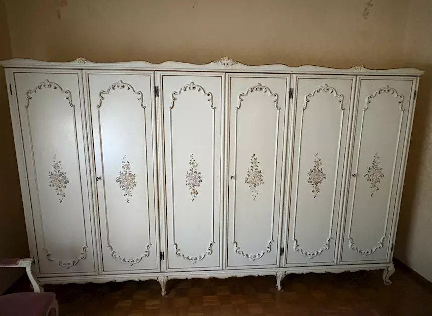 Camera da letto stile barocco veneziano, ottimo stato
