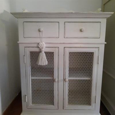 Credenzina shabby originale francese, in legno massello - Foto 2