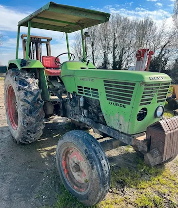 Trattore Deutz D6806 anno 1977 con