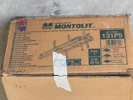Tagliapiastrelle grandi formati