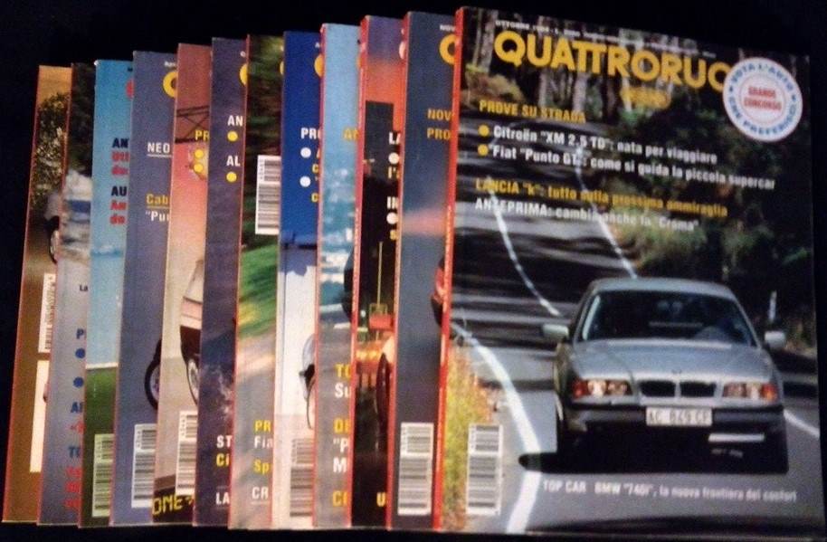 Foto 4Quattroruote 191 numeri fra il 1988 ed il 2005, in ottime condizioni
