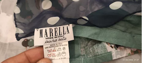 Marella pura seta anni 80