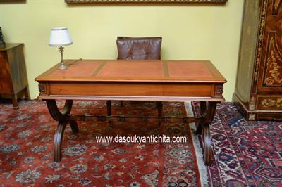 Scrittoio antico scrivania vintage in legno massello tavolo ciliegio SU  MISURA
