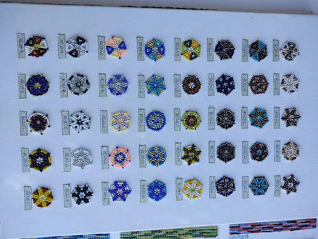 Accessori con perline, ricami ecc - Anteprima 3