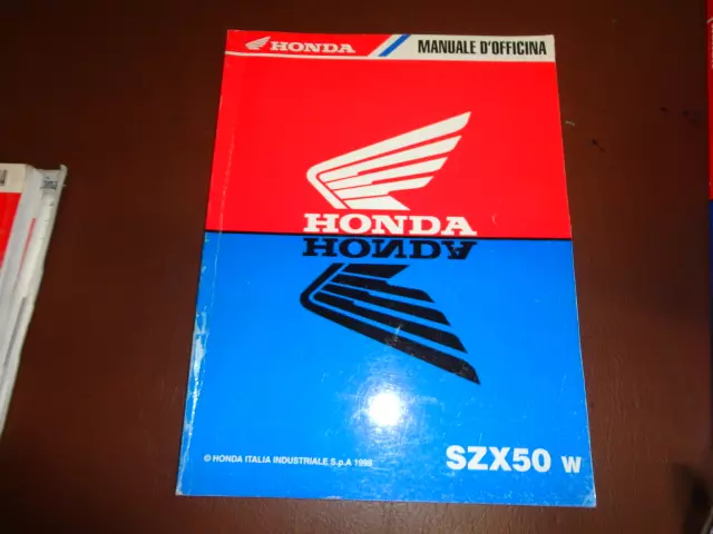 SZX50 Manuale Officina X Manutenzione Scooter Honda