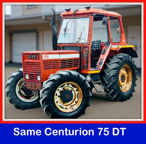 Trattore Agricolo Same Centurion 75 DT