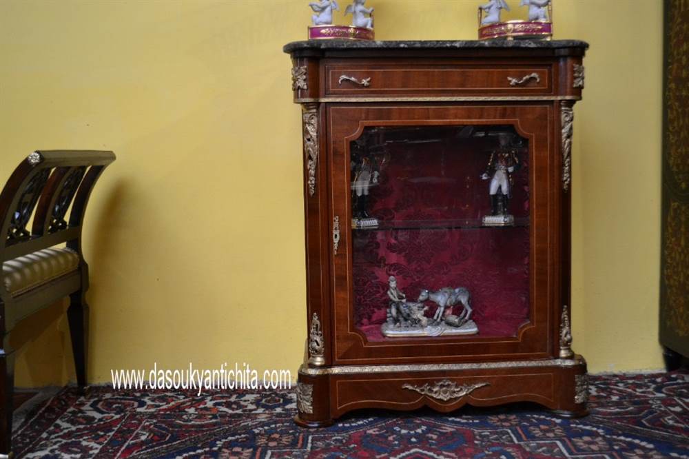 Servante-credenza a vetrina stile Napoleone III - Foto 6