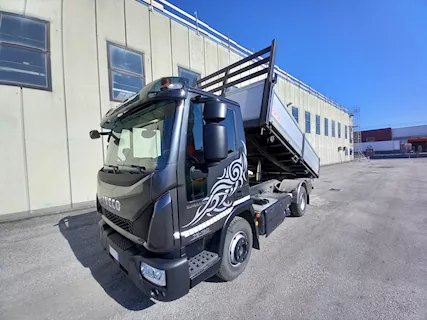 Iveco Eurocargo 75 - 190 cassone ribaltabile trilaterale Anno 2021 - Foto 5