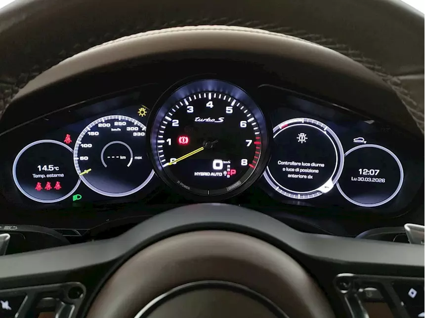 Porsche Cayenne 4.0 Turbo S e-Hybrid Tiptronic Anno 2021, colore Nero - Foto 5