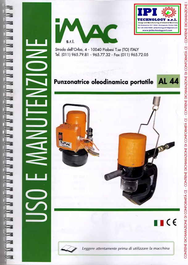 Punzonatrice portatile IMAC, mod. Giuliana - Foto 5