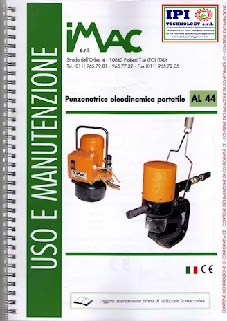 Punzonatrice portatile IMAC, mod. Giuliana - Foto 5